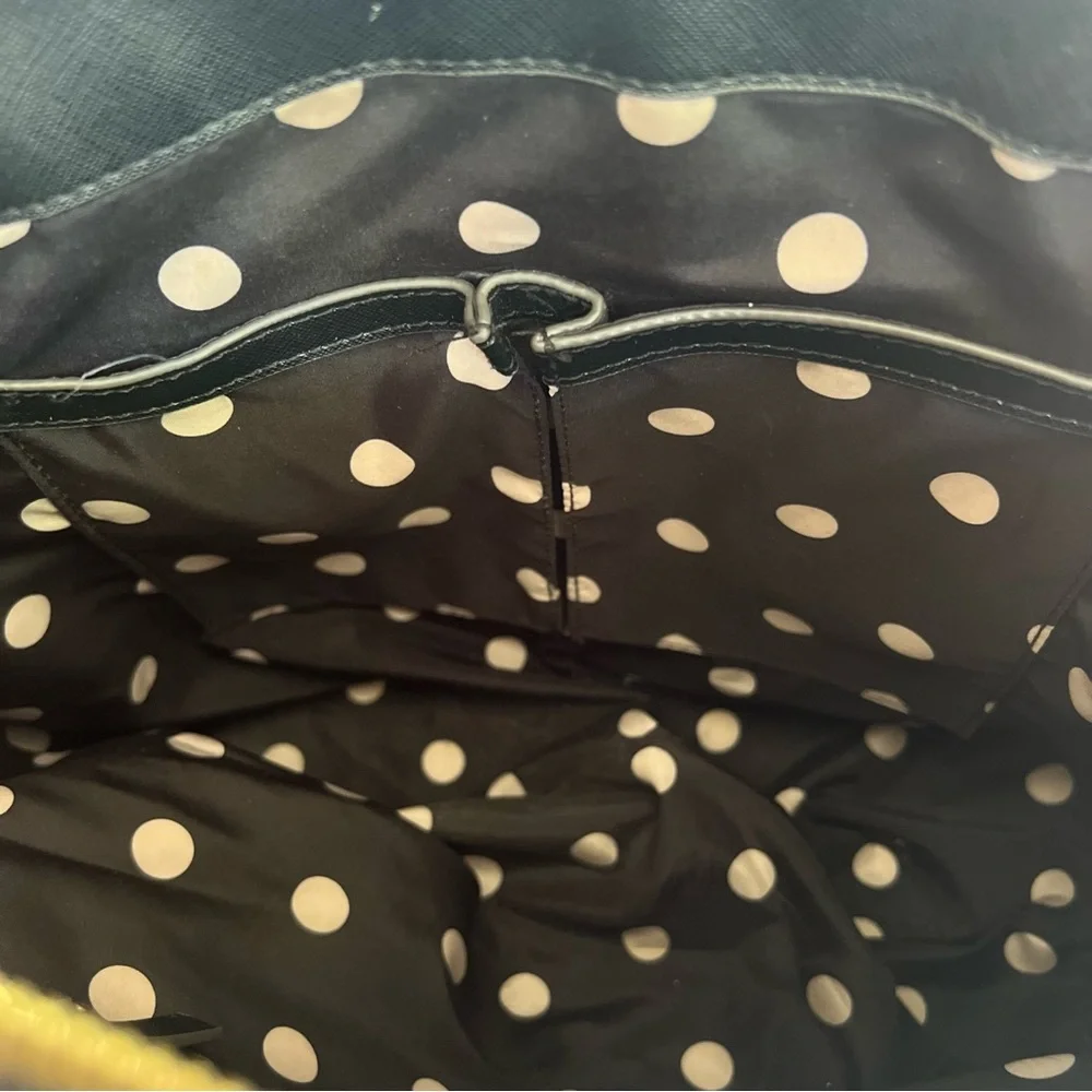 Anne Klein New Recruits Dome Black Satchel Shoulder Bag